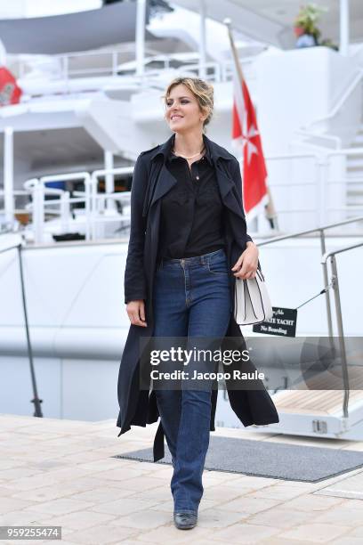 Elisabetta Pellini is seen during the 71st annual Cannes Film Festival at on May 16, 2018 in Cannes, France.