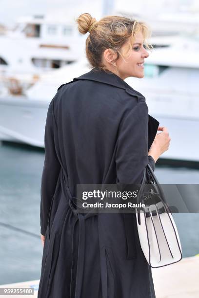 Elisabetta Pellini is seen during the 71st annual Cannes Film Festival at on May 16, 2018 in Cannes, France.