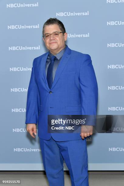 NBCUniversal Upfront in New York City on Monday, May 14, 2018 -- Red Carpet -- Pictured: Patton Oswalt, "Happy" on Syfy --