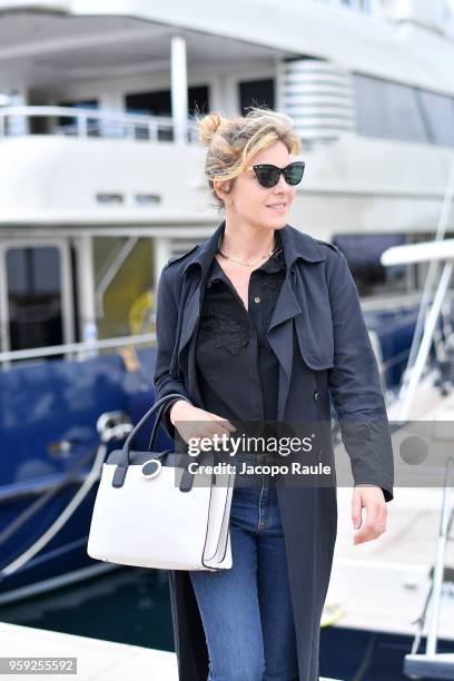 Elisabetta Pellini is seen during the 71st annual Cannes Film Festival at on May 16, 2018 in Cannes, France.