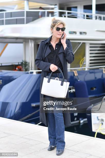 Elisabetta Pellini is seen during the 71st annual Cannes Film Festival at on May 16, 2018 in Cannes, France.