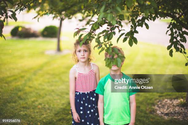 Kids Outside On a Sunny Summer Day