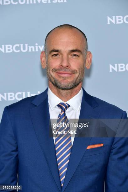 NBCUniversal Upfront in New York City on Monday, May 14, 2018 -- Red Carpet -- Pictured: Paul Blackthorne, "The InBetween" on NBC --