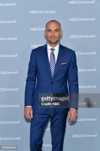 NBCUniversal Upfront in New York City on Monday, May 14, 2018 -- Red Carpet -- Pictured: Paul Blackthorne, "The InBetween" on NBC --