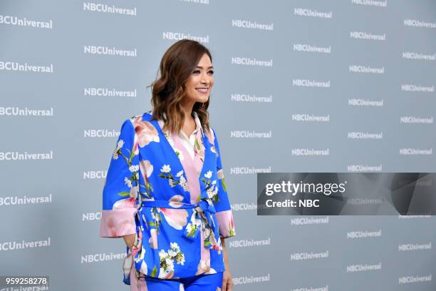 NBCUniversal Upfront in New York City on Monday, May 14, 2018 -- Red Carpet -- Pictured: Felicidad Aveleyra, "Noticias Telemundo" on Telemundo --