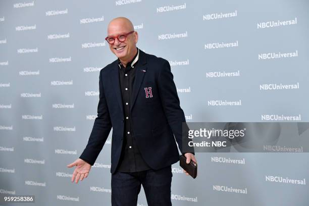 NBCUniversal Upfront in New York City on Monday, May 14, 2018 -- Red Carpet -- Pictured: Howie Mandel, "Deal or No Deal" on CNBC --