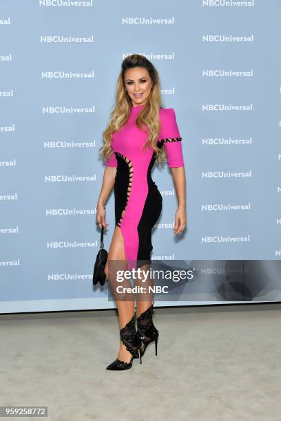 NBCUniversal Upfront in New York City on Monday, May 14, 2018 -- Red Carpet -- Pictured: Aracely Arambula on Telemundo --