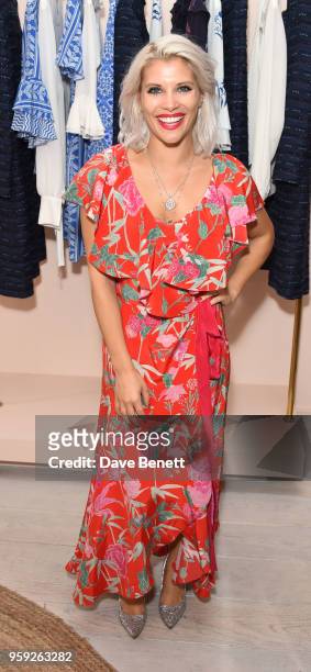 Pips Taylor attends the Beulah London store opening on May 16, 2018 in London, England.
