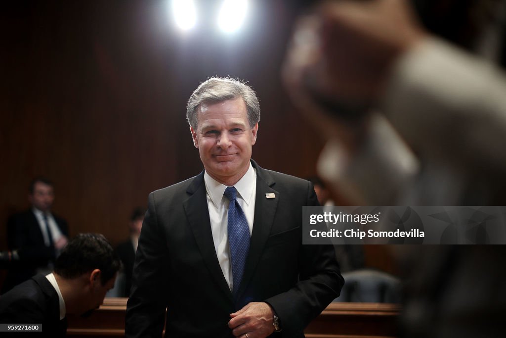 FBI Director Christopher Wray Testifies Before Senate Appropriations Cmte