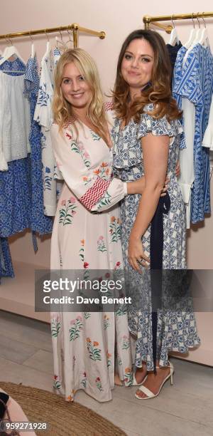 Marissa Montgomery and Natasha Rufus Issacs attend the Beulah London store opening on May 16, 2018 in London, England.