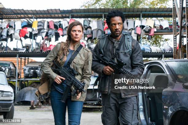 Hospitum" Episode 304 -- Pictured: Peyton List as Amy Leonard, Tory Kittles as Broussard --