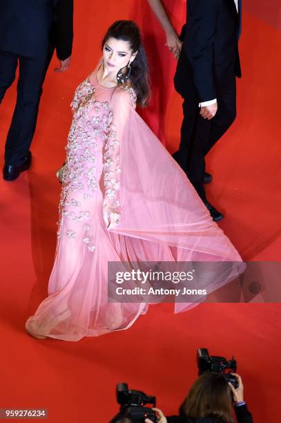 Blanca Blanco attends the screening of "Dogman" during the 71st annual Cannes Film Festival at Palais des Festivals on May 16, 2018 in Cannes, France.