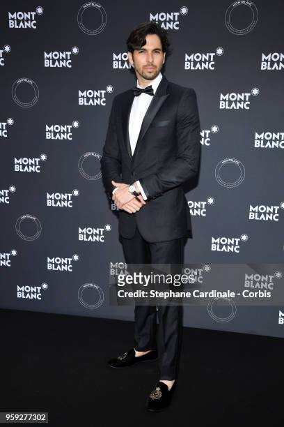 Guest attends as Montblanc launch new collection and dinner hosted by Charlotte Casiraghi during the 71st annual Cannes Film Festival at Villa la...