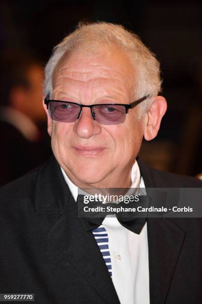 Producer Jeremy Thomas attends the screening of "Dogman" during the 71st annual Cannes Film Festival at Palais des Festivals on May 16, 2018 in...