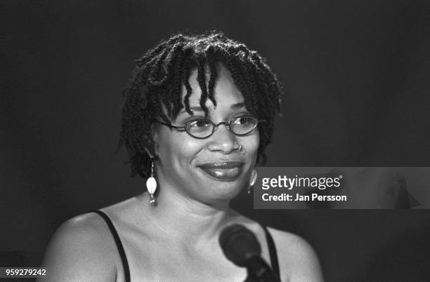 American singer Rachelle Ferrell performing at North Sea Jazz Festival, The Hague, Netherlands, July 1999.