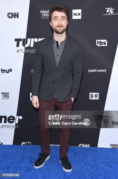 Daniel Radcliffe attends the 2018 Turner Upfront at One Penn Plaza on May 16, 2018 in New York City.