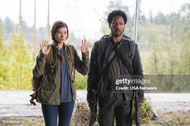 Sierra Maestra" Episode 303 -- Pictured: Peyton List as Amy Leonard, Tory Kittles as Broussard --