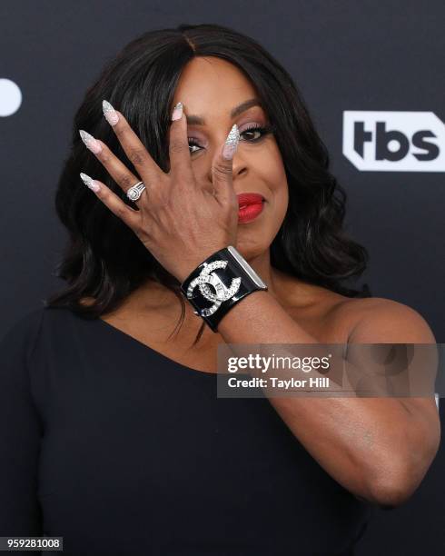 Niecy Nash attends the 2018 Turner Upfront at One Penn Plaza on May 16, 2018 in New York City.