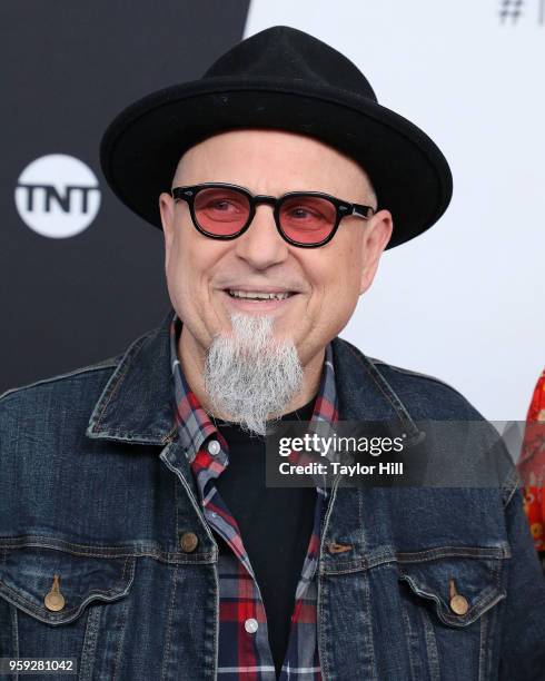 Bobcat Goldthwait attends the 2018 Turner Upfront at One Penn Plaza on May 16, 2018 in New York City.