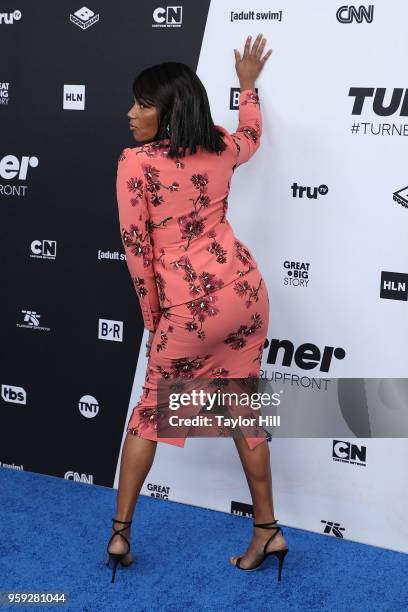 Tiffany Haddish attends the 2018 Turner Upfront at One Penn Plaza on May 16, 2018 in New York City.