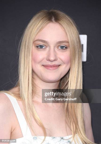 Dakota Fanning attends the 2018 Turner Upfront at One Penn Plaza on May 16, 2018 in New York City.