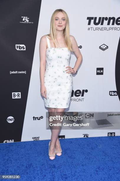 Dakota Fanning attends the 2018 Turner Upfront at One Penn Plaza on May 16, 2018 in New York City.