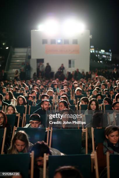 General view at the "Grease" 40th Anniversary Screening during the 71st annual Cannes Film Festival at on May 16, 2018 in Cannes, France.