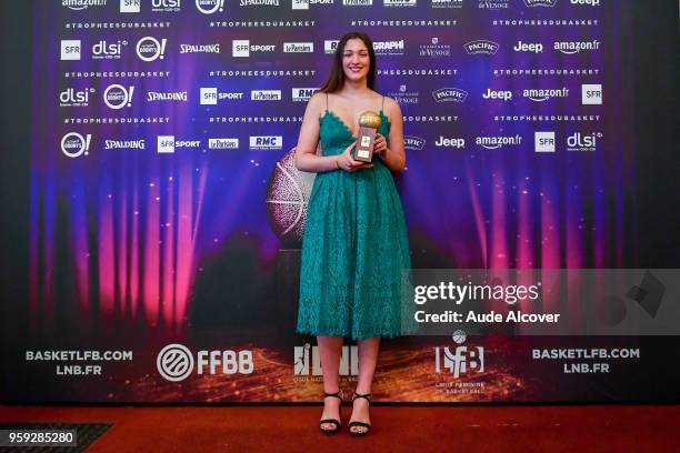 Alexia Chartereau during the Trophy Award LNB Basketball at Salle Gaveau on May 16, 2018 in Paris, France.