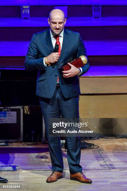 Zvezdan Mitrovic during the Trophy Award LNB Basketball at Salle Gaveau on May 16, 2018 in Paris, France.