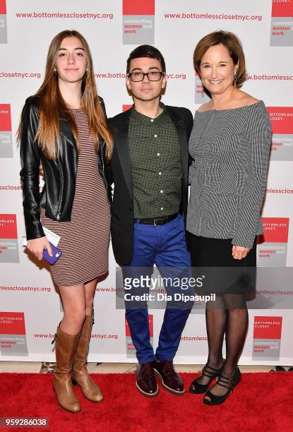 Christian Siriano and Maggie Lear attend the Bottomless Closet's 19th Annual Spring Luncheon on May 16, 2018 in New York City.