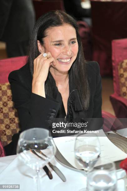 Mimi Rogers attends a lunch in honor of Penleope Cruz to celebrate "Nine" at L'Ermitage on January 21, 2010 in Los Angeles, California.