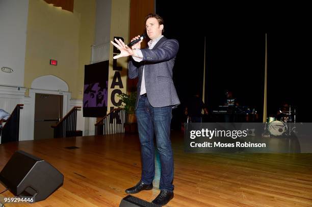 Patrick Lundquist attends the GRAMMY Signature Schools Enterprise Award presentation at George W. Carver High School on May 16, 2018 in Atlanta,...