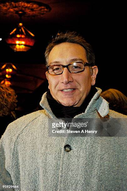 Playwright and director Moises Kaufman attends the opening night of "Present Laughter" on Broadway at the American Airlines Theatre on January 21,...