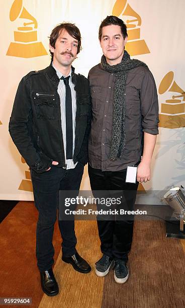 Stephen Mason and Dan Haseltine attend the GRAMMY Nominee Party at the Loews Vanderbilt Hotel on January 21, 2010 in Nashville, Tennessee.