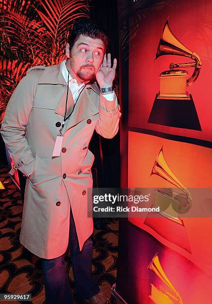 Grammy Nominee Jason Crabb attends the GRAMMY Nominee Party at the Loews Vanderbilt Hotel on January 21, 2010 in Nashville, Tennessee.