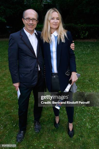 Of "First Heritage Brands" Jean-Marc Loubier and Artistic Director at Sonia Rykiel, Julie de Libran attend "Un Monde Flottant - A Floating World", An...