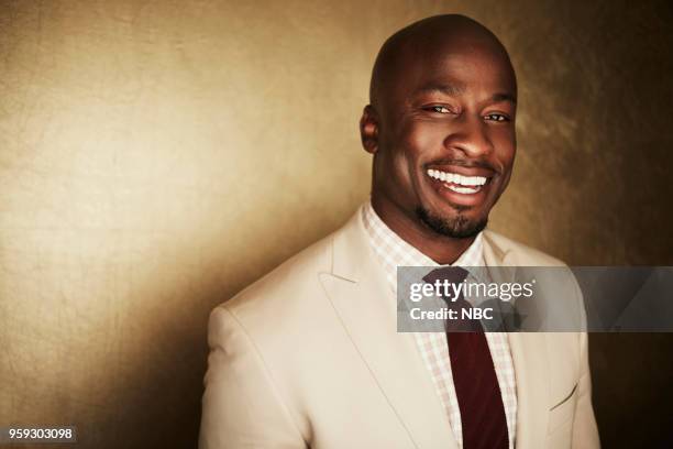 Upfront Portrait Studio -- Pictured: Akbar Gbaja-Biamila, "American Ninja Warrior" --