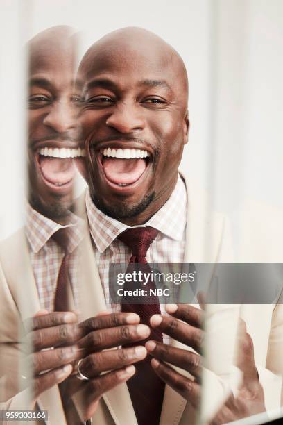 Upfront Portrait Studio -- Pictured: Akbar Gbaja-Biamila, "American Ninja Warrior" --