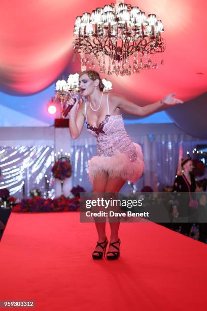 General view of the atmosphere at the Jacob & Co Cannes 2018 party at Nikki Beach on May 16, 2018 in Cannes, France.