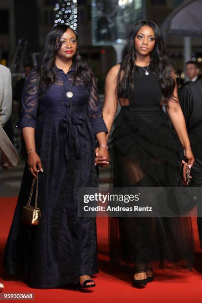Executive Producer Pat Houston and Rayah Houston attend the screening of "Whitney" during the 71st annual Cannes Film Festival at Palais des...