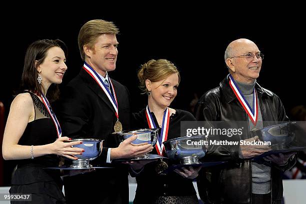 Sarah Hughes, Todd Sands, Jenni Meno and Robert Turks are inducted into the US Figure Skating Hall of Fame during the US Figure Skating Championships...