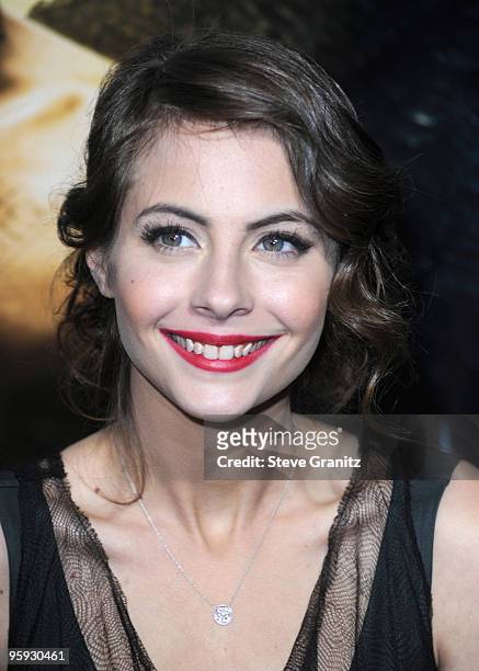Willa Holland attends the "Legion" Los Angeles Premiere at ArcLight Cinemas Cinerama Dome on January 21, 2010 in Hollywood, California.