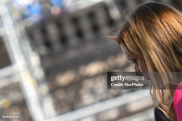 Vicky Phelan, the cancer patient whose case triggered the cervical smear test scandal, arrives to give evidence to the Public Accounts Committee at...