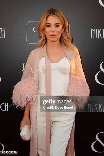 Leila Davydova attends the Jacob & Co Cannes 2018 party at Nikki Beach on May 16, 2018 in Cannes, France.