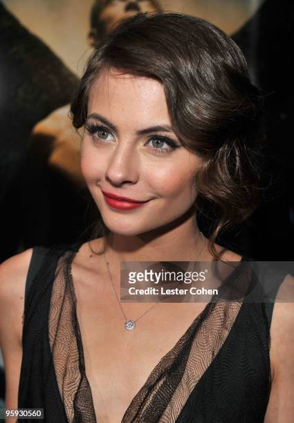 Actress Willa Holland attends the "Legion" Los Angeles premiere at ArcLight Cinemas Cinerama Dome on January 21, 2010 in Hollywood, California.