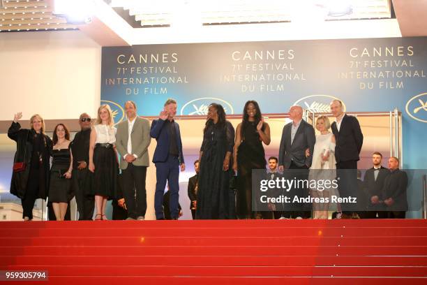 Producer Lisa Erspamer, co-producer Vanessa Tovell, Ulysses Carter, Lara Chinn, producer Simon Chinn, director Kevin Macdonald, executive producer...