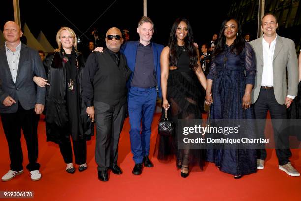 Editor Sam Rice Edwards, producer Lisa Erspamer, Ulysses Carter, director Kevin Macdonald, Rayah Houston, producer Pat Houston and producer Jonathan...