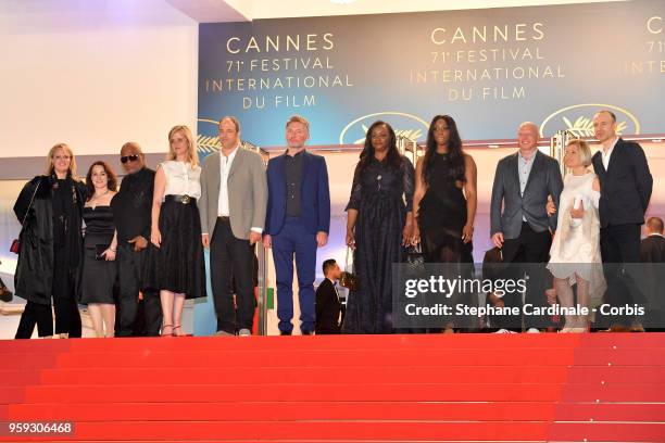 Co-producer Vanessa Tovell, producers Lisa Erspamer, Ulysses Carter, Lisa Chinn, Jonathan Chinn, director Kevin Macdonald, executive producer Pat...