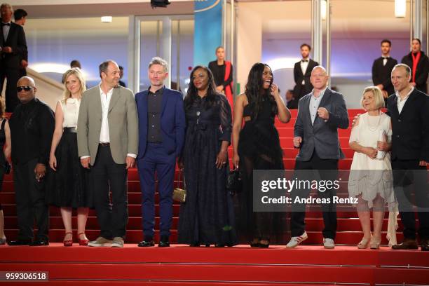 Ulysses Carter, Producers Lisa Erspamer, Lara Chinn, Simon Chinn, director Kevin Macdonald, executive producer Pat Houston, Rayah Houston, producer...