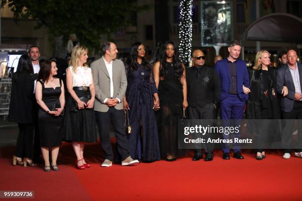 Producer Vanessa Tovell, Lara Chinn, producer Simon Chinn, producer Pat Houston, Rayah Houston, Ulysses Carter, director Kevin Macdonald, producer...